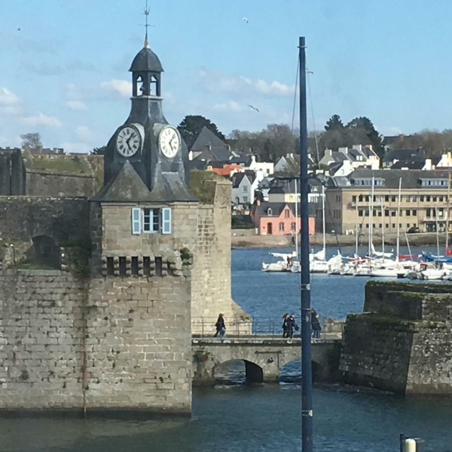 Votre Mini Maison En Plein Coeur Du Centre Ville -Terrasse - Et Parking Prive Sur Place Clos - Draps Et Menage Inclus Concarneau Dış mekan fotoğraf